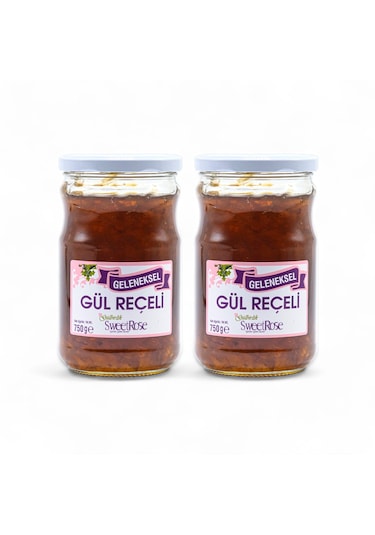Rosense Gül Reçeli 750 Gr 2'li Ürün