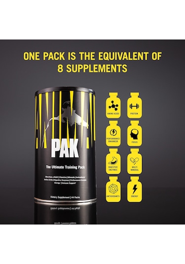 Unıversal Anımal Animal Pak 44 Packs