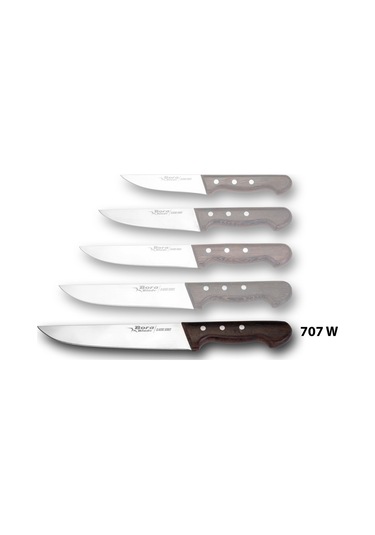 Bora 707 W Mutfak ve Kurban Wenge Saplı Klasik Bıçak Kahverengi