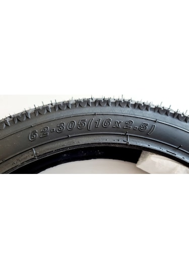 16 X 250 Elektrikli Bisiklet Dış Lastik Tubeless Anlaş 2025