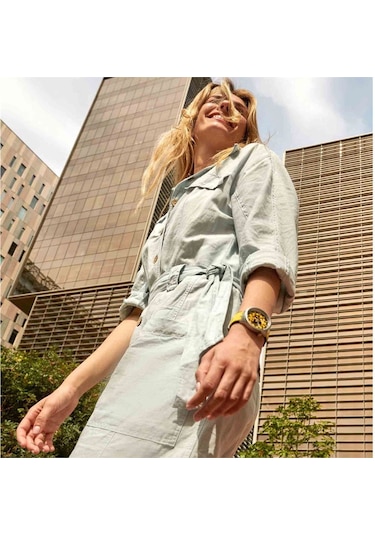 Swatch Sb07s109 Bolden Yellow Kadın/erkek Kol Saati Metal