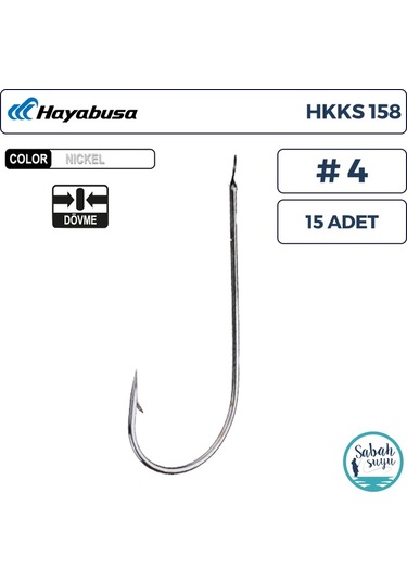 Hayabusa Hkks 158 Tekli İğne Nikel 4 15 Adet