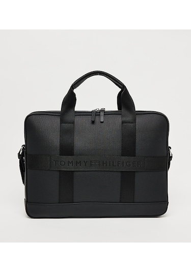 Tommy Hilfiger Erkek Laptop Ve Evrak Çanta Am0am13637bds Black