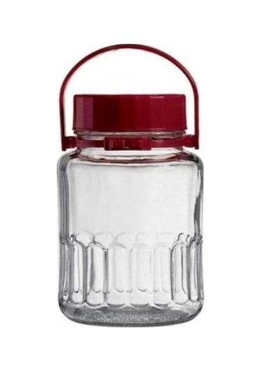 Paşabahçe 80005 Kırmızı Kapaklı Kavanoz 3 Litre