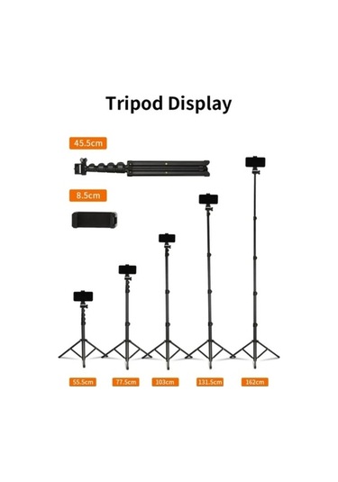 Tongxida Jmary Mt-39 Kamera Standı Tutucu, Canlı Yayın İçin Mükemmel