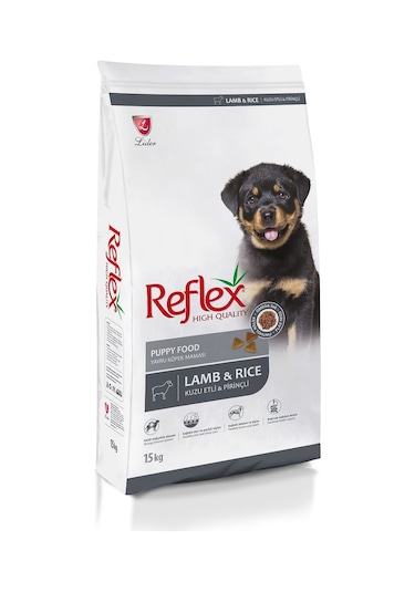 Reflex Kuzu Etli ve Pirinçli Yavru Köpek Maması 15 KG