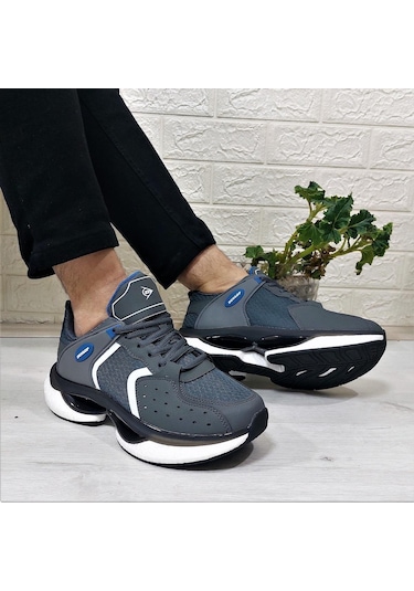 Dunlop 2401 Füme Fuspetli Air Rahat Taban Erkek Spor Ayakkabı 001