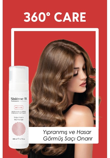 Sisteme 11 Yoğun Bakım Saç Köpüğü 200 Ml