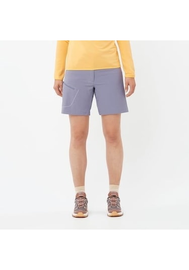Salomon Wayfarer Shorts W Blue Granıte// Kdn Şort Lc2472700 Mavi