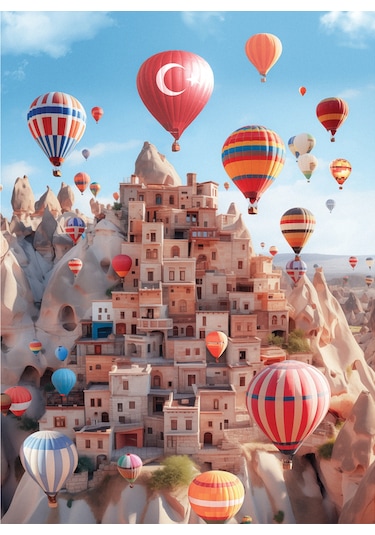 Anatolian 1000 Parçalık Puzzle - Kapadokya 1167