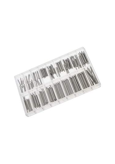 Suntek 180 Adet Paslanmaz Çelik Watch Band Yaylı Çubuklar