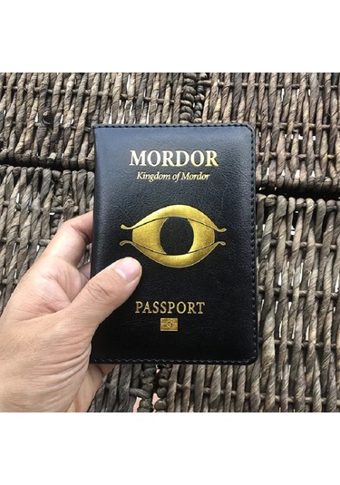 Deus Lıght Mordor Pasaport Kapağı 238148728 Siyah