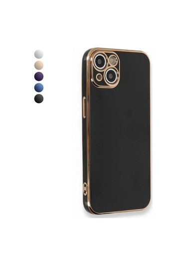 İphone 13 Kılıf Luxury Seri Kamera Korumalı Silikon Kapak