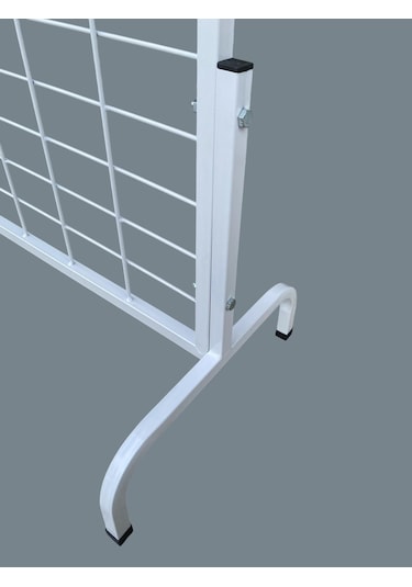 90 190 Ayaklı Tel Pano Beyaz ,tesbihlik, Bijuteri Standı, Aksesuar Standı Çok Amaçlı Stant