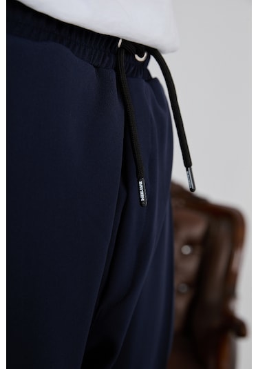 Baykim Sports Wears Unisex Modern Şalvar Pantolon Lacivert