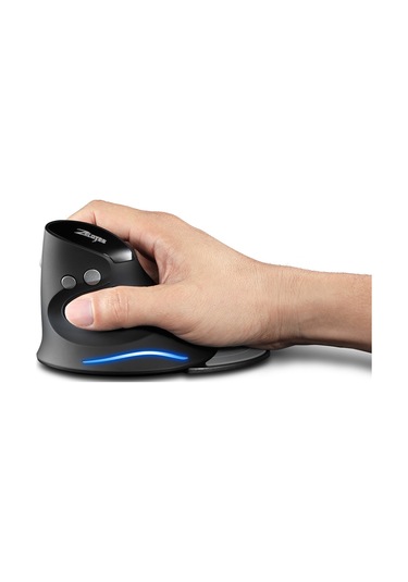 Zelotes F-17 Dikey Fare 2.4ghz Kablosuz Oyun Faresi 6 Tuşlu Ergonomik Optik Fare, Pc Dizüstü Bilgisayar İçin 3 Ayarlanabilir Dpı İle Diğer