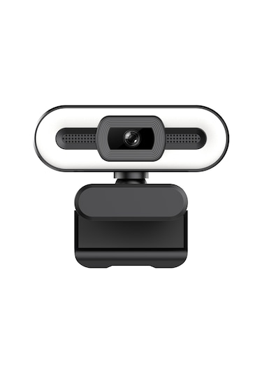 Monyee 2k Usb Webcam 3mp Cmos, Otomatik Plug & Play, Mikrofonlu Ve Işık Desteği İle Canlı Yayın/video Konferans