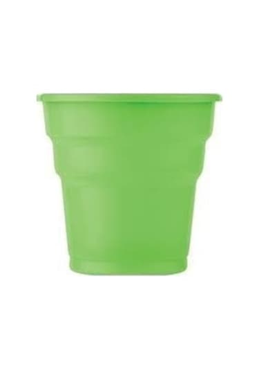 Roll-up Plastik Yesıl Partı Bardak 25'li