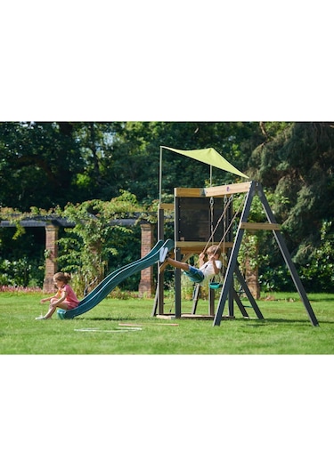 Plum Siamang Ahşap Salıncak Seti Çok Renkli