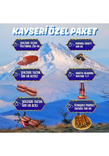 Şehzade Online Kayseri Özel Paketi