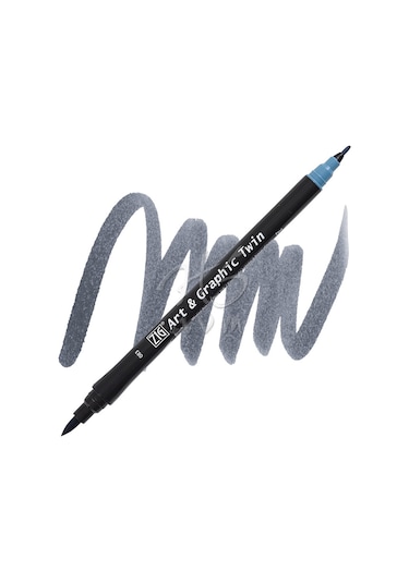 Zig Art & Graphic Twin Marker Tut-80 83 Blue Gray