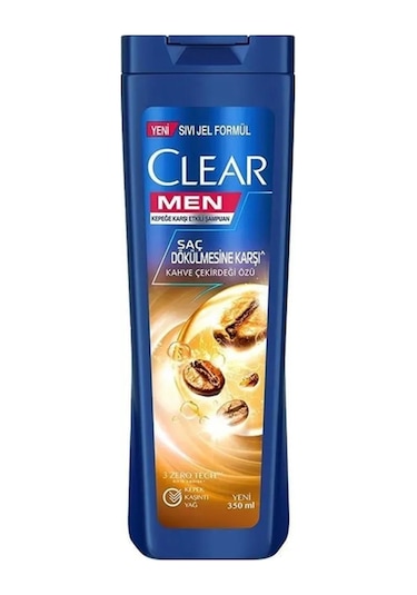 Clear Men Kahve Çekirdeği Özü Saç Dökülmesine Karşı Şampuan 350 ML