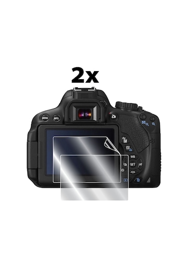IPG Canon Eos 650D - 800D Kamera ile uyumlu Ekran Koruyucu (2 Adet)