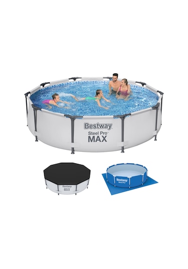 Bestway Steel Pro Max Prefabrik Havuz Set Bw452 ( 305 Cm x 76 Cm