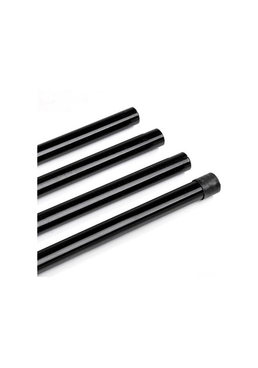 Samdoo 2 Metre Galvaniz Çelik Çadır Direği Seti - Dış Mekan İçin Dayanıklı, Yüksek Dayanımlı, Montaj Kolay, 2 Adet Direk Çok Renkli