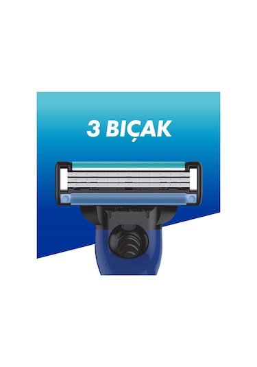 Gillette Mach 3 Sport Tıraş Makinesi + Yedek Tıraş Bıçağı 2'li