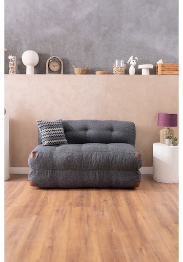 Good Night Çift Kişilik Aktivite Koltuğu & Kanepe 140cm Genişlik Antrasit