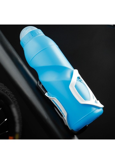 Ranyeek Deemount Bisiklet Şişe Tutucu - Pc Plastik Su Matarası Kılıfı, Dağ Bisikleti Aksesuarı, Siyah Veya Gümüş Seçenekli Gümüş