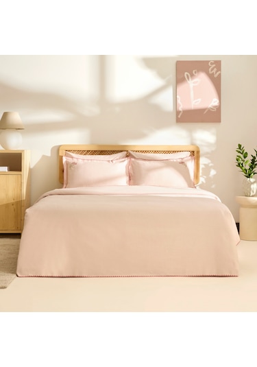Kaşmir Home Liana Çift Kişilik Pike Takımı Rose Rose
