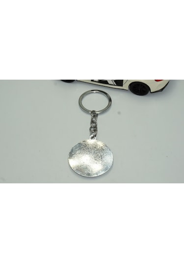 Dk Mustang Shelby Gt500 Snake Logo Krom Metal Anahtarlık