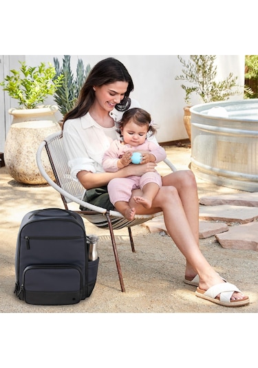 Skip Hop Flex Anne Bebek Bakım Sırt Çantası 9p140210 Lacivert