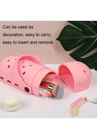 Tongxida Bosphorusboutique Taşınabilir Sones Silikon Saklama Kutusu - Mavi Makyaj Kalemi İşlevli, Diğer