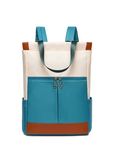 Zyzqstore Geçirmez İş Sırt Çantası Kadın Oxford Öğrenci Moda Çok Renkli Çok Renkli