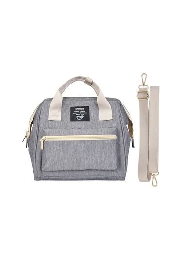 Uniseks Taşınabilir Omuz/sırt Moveevo Kıyafet Kapasiteli İçin Çantası: Çantası Büyük Biberon, Bezi, Bebek Anne-baba Dr Gri Gri