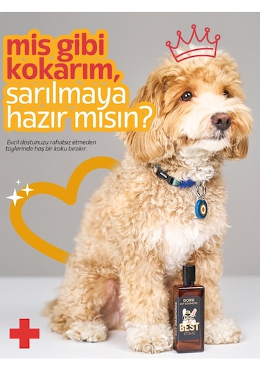 Doku Pet Cosmetic Kedi ve Köpek Parfümü 50 ML