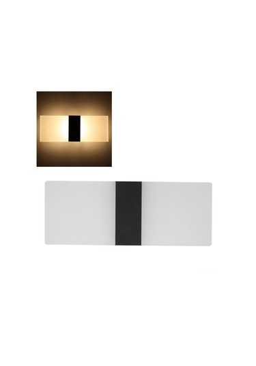 Reedark Led Duvar Aydınlatması, Islak Işık, Pivoting Kasa, Göz Koruyucu, Akrilik-alüminyum, Yatak Odası/living Room Siyah L Diğer