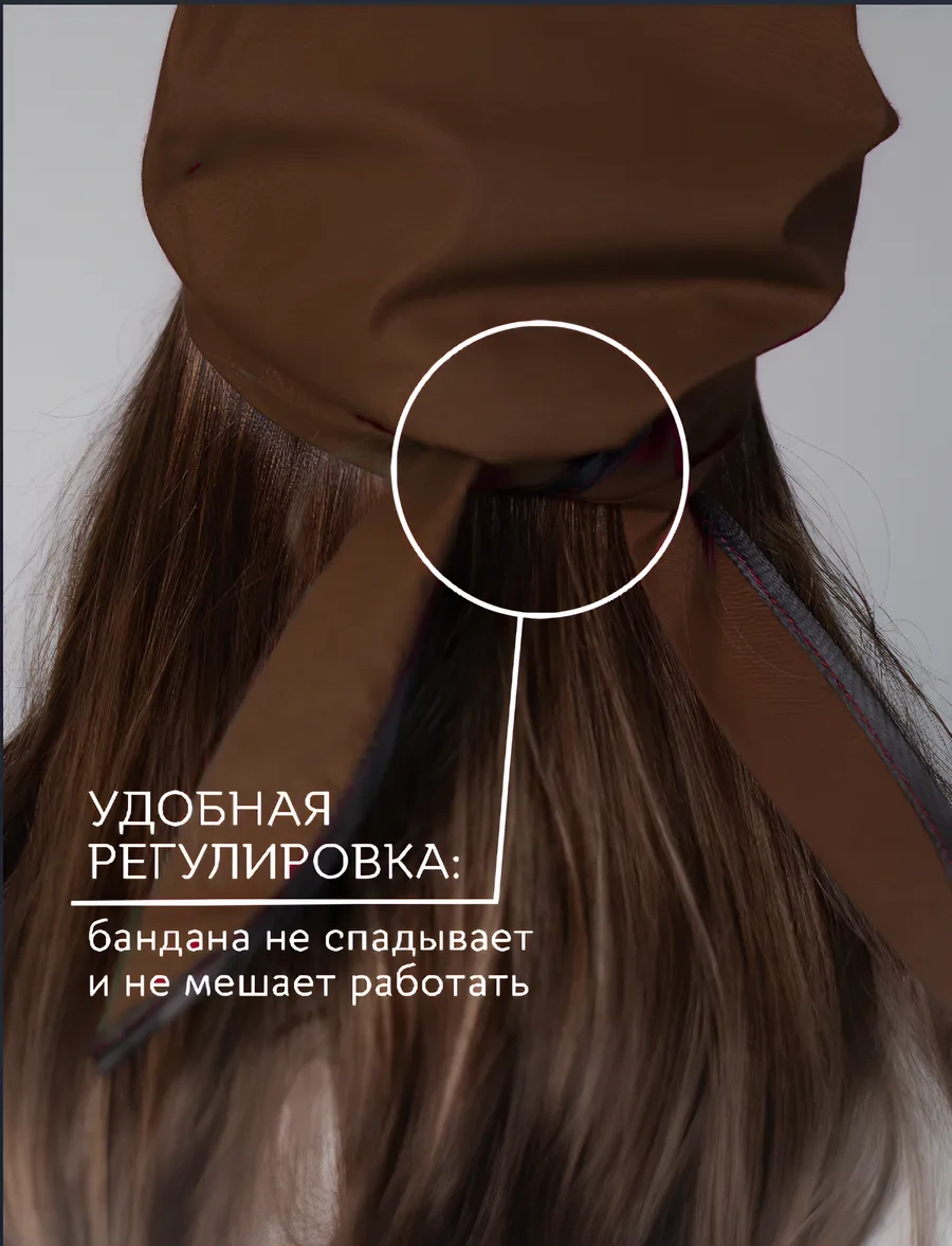 Valiver Alaşım Bağlantılı Şef Baş Bandanası 322757413