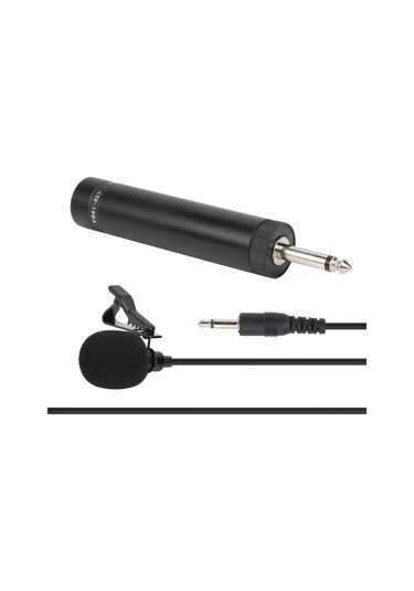 Lavalier Mikrofon Saksafon Kablolu Profesyonel Müzik Aleti Aksesuarları Kablo Uzunluğu 10 Metre