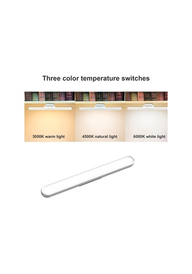 Yaleker Beyaz Plug-in Göz Koruyucu Lambası - 3 Renk Sıcaklığı, 80 Dönebilen, Manyetik Tabanlı, Dormitory/çalışma Odası Için Diğer