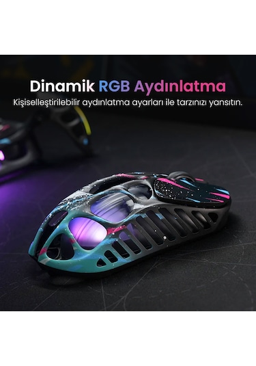 Gravastar Mercury V75 Pro Hall Effect, Rapid Trigger 8.000 Hz Kablolu Manyetik Klavye + Xpro 32.000 Optik