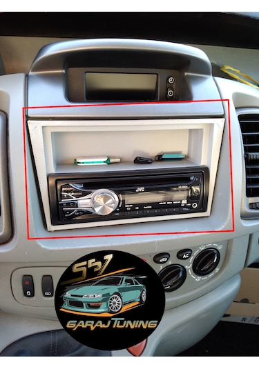 Opel Vivaro 2dın1 Teyp Çerçevesi