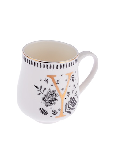 Emsan Artisan Y Letter New Bone Kupa 220 Ml