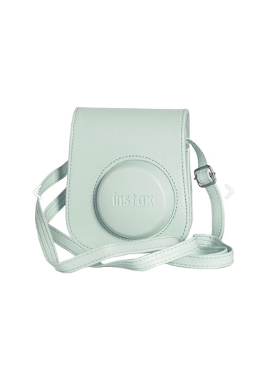 Fujifilm Instax Mini 12 Yeşil Deri Çanta