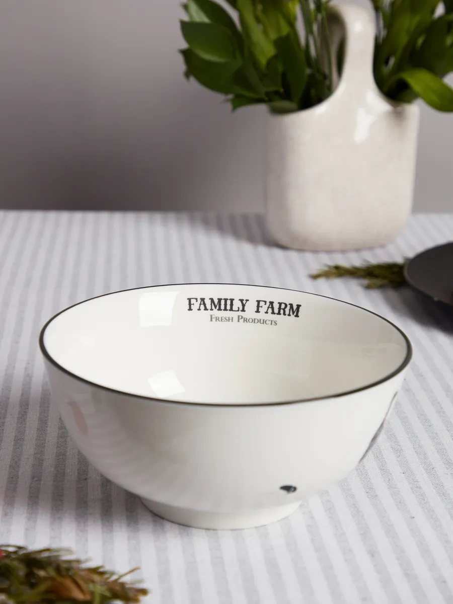 Lefard Family Farm Çorba Tabağı 1000 Ml 217321220 Beyaz