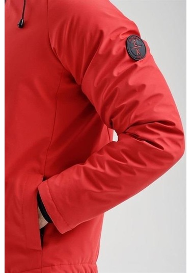 Exuma Erkek Mont 2311142-657-Red Kırmızı