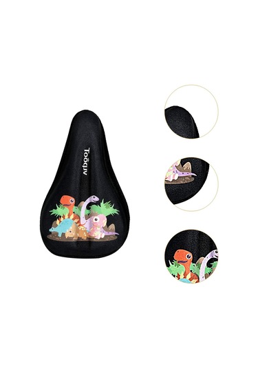 Suntek Çocuk Bisikleti Koltuk Minderi Örtüsü Küçük Siyah-m Siyah